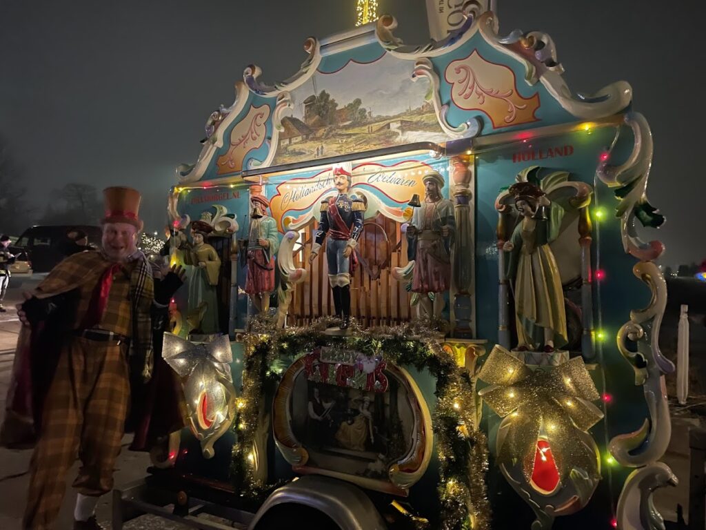 kerstmis draaiorgeltje