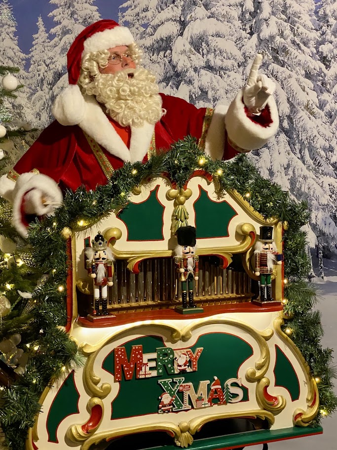 muzikale kerstman